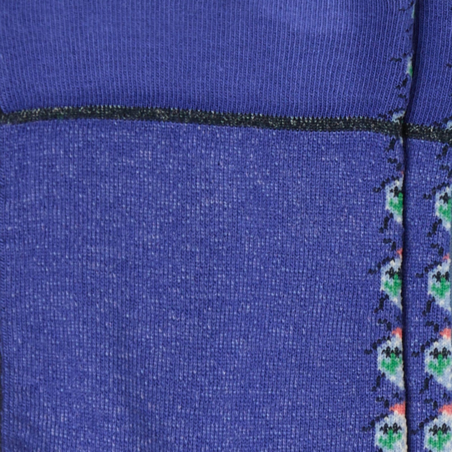 CALZINI ARTURO E LE COCCINELLE - BLUE/BURGUNDY