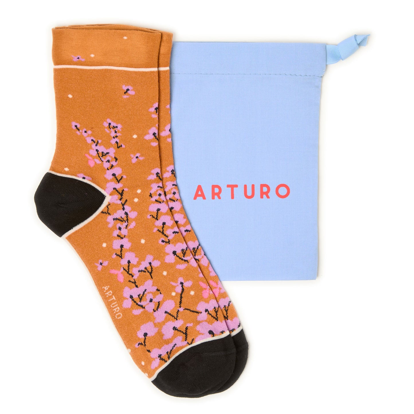 CALZINI ARTUO E FLORA - MUSTARD