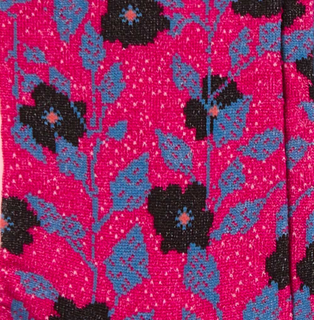 CALZINI FIOR DI ARTURO FILO DI SCOZIA - FUCHSIA
