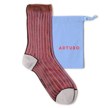 CALZINI ARTURO RIGA DRITTO - PETROL