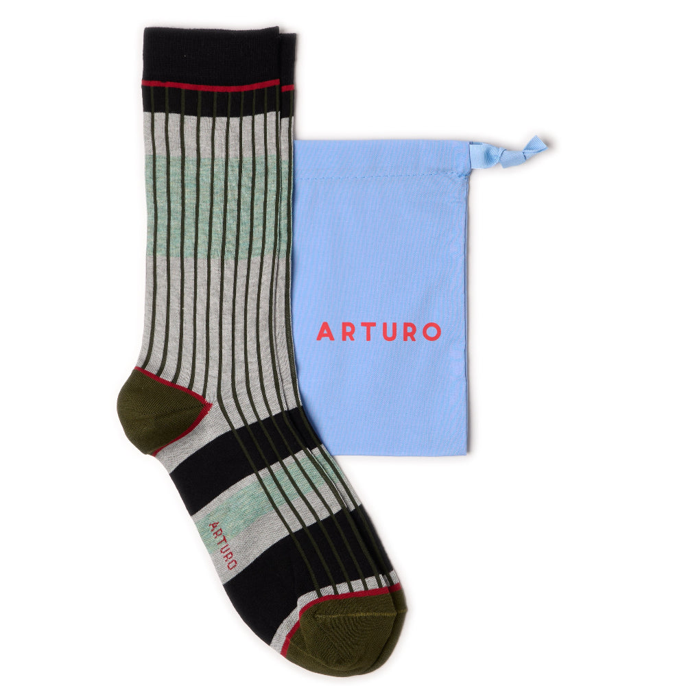 CALZINI ARTURO ORGANETTO CORTO - MENTA