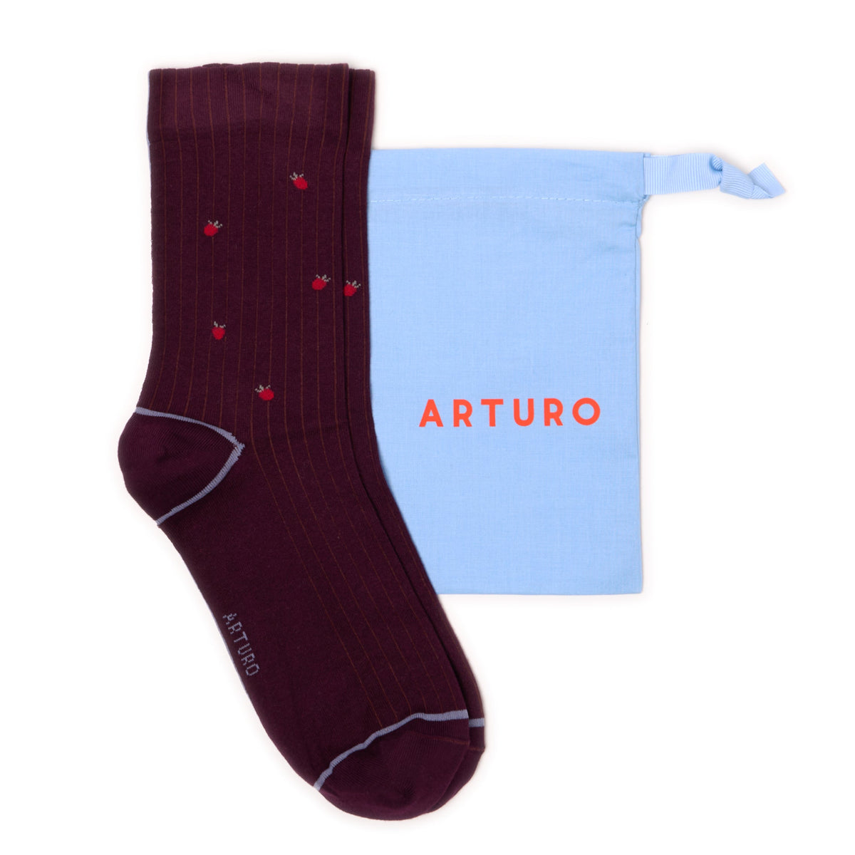 CALZINI ARTURO A COSTINE TUTTI I FRUTTI - PRUGNA
