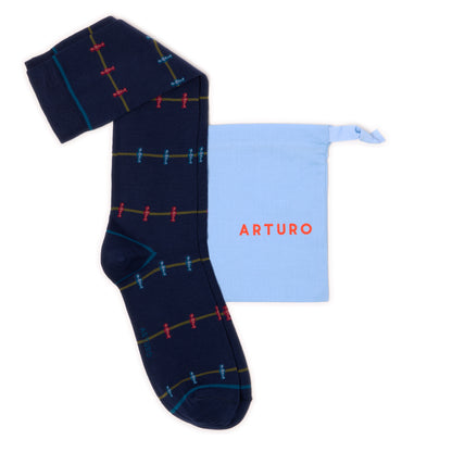 ARTURO CALCIOBALILLA SOCKS - BLUE