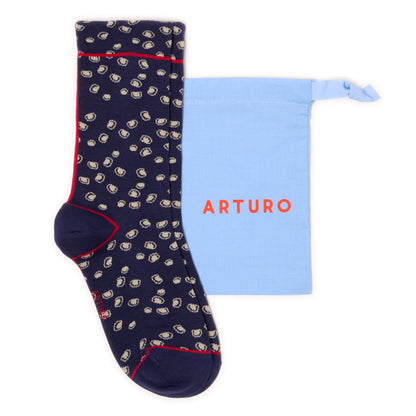 CALZINI ARTURO ALL'IMPEPATA - BLU
