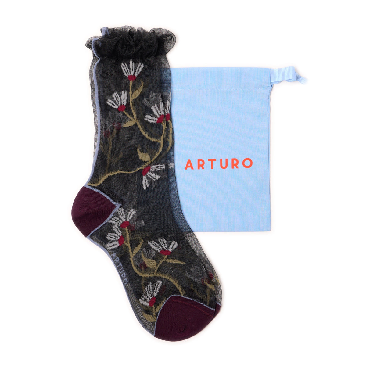 CALZINI ARTURO RAMPICANTE - NERO