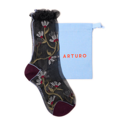 CALZINI ARTURO RAMPICANTE - NERO