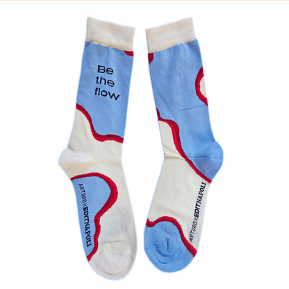 Calzini X Edit corti da uomo di Arturo Stories, realizzati per la Fiera del Design Editoriale e D’Autore 2025 di Napoli.